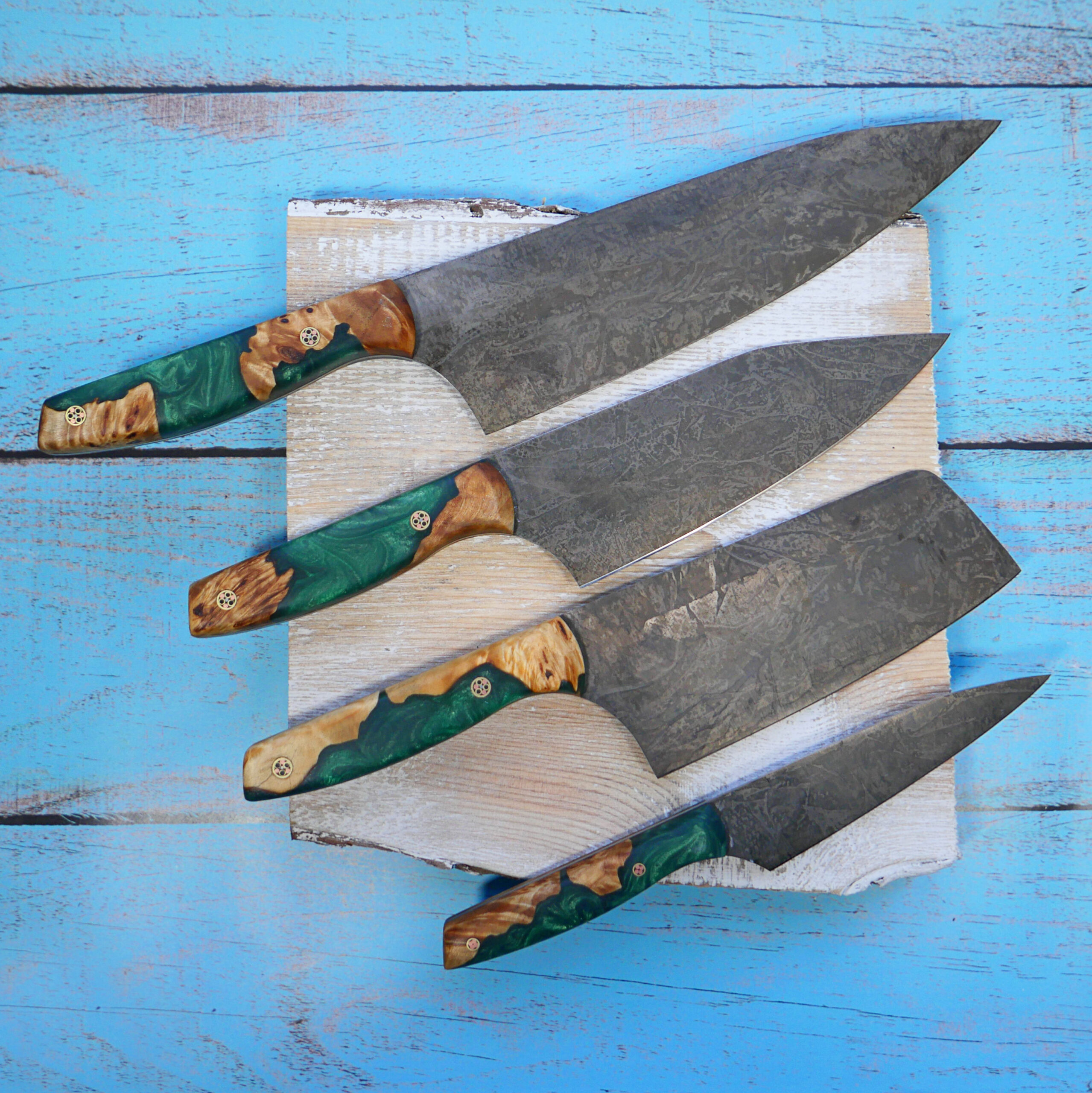 4 Piece Kitchen Chef Knife Set